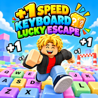Play +1 Speed Keyboard Lucky Escape now!
