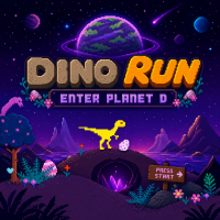 Play Dino Run Enter Planet D now!