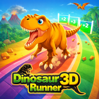 Play Dinosaur Runner 3D now!