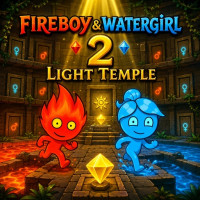 Play Fireboy and Watergirl 2: Light Temple now!