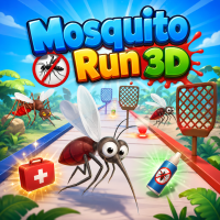 Play Mosquito Run 3D now!