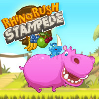 Play Rhino Rush Stampede now!