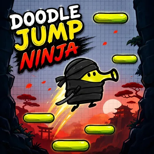 PLay Doodle Jump Ninja now!