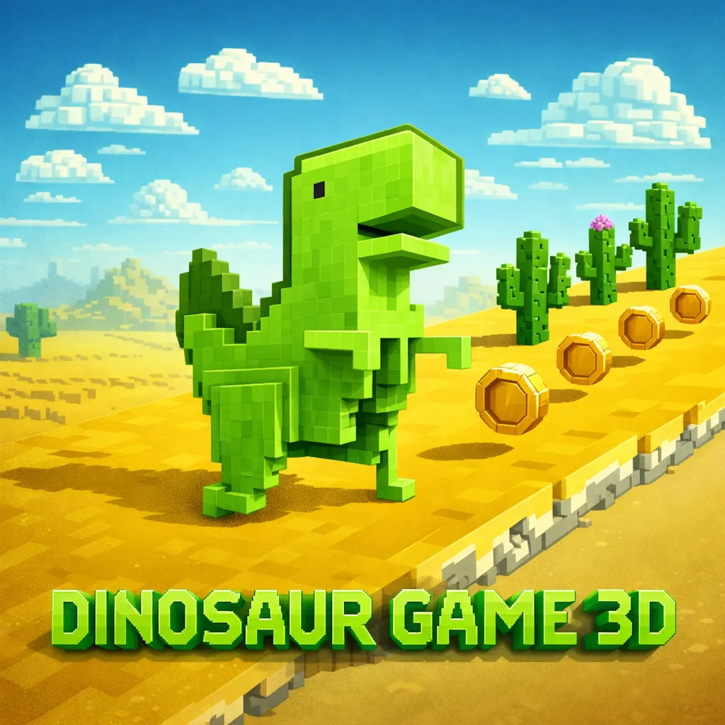 PLay Dinosaur Game 3D now!