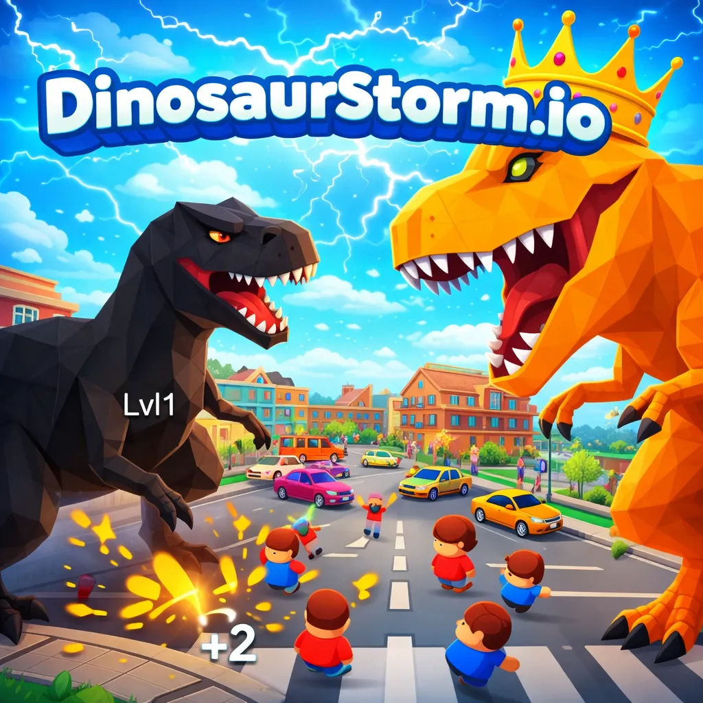 PLay DinosaurStorm.io now!