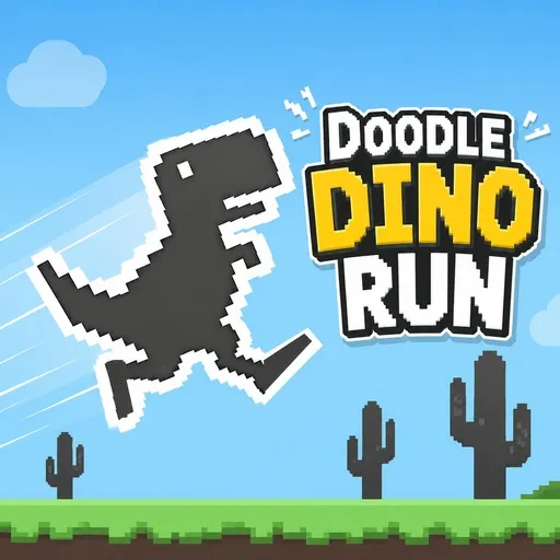 PLay Doodle Dino Run now!
