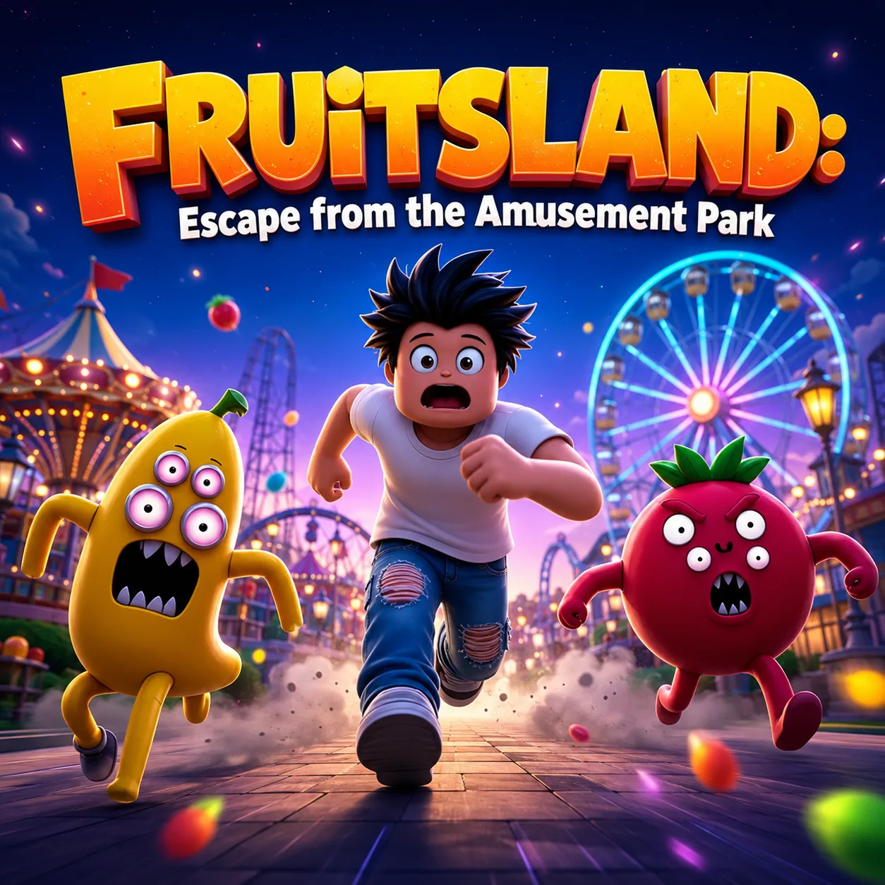 PLay Fruitsland: Escape from the Amusement Park now!