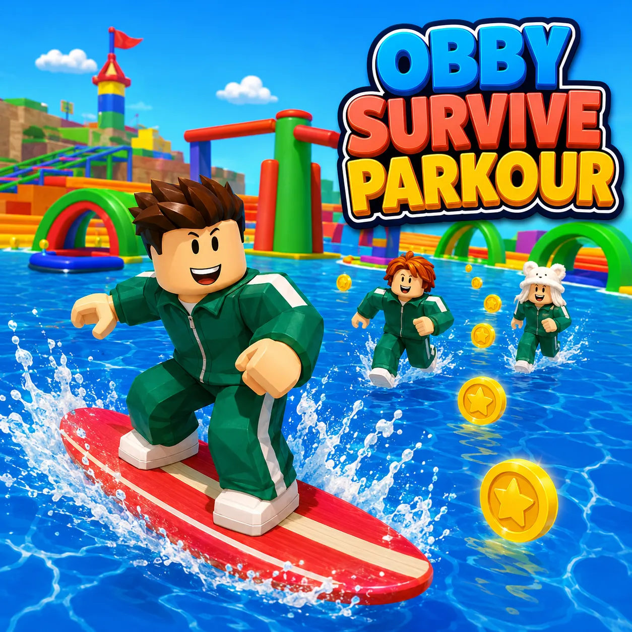 PLay Obby Survive Parkour now!