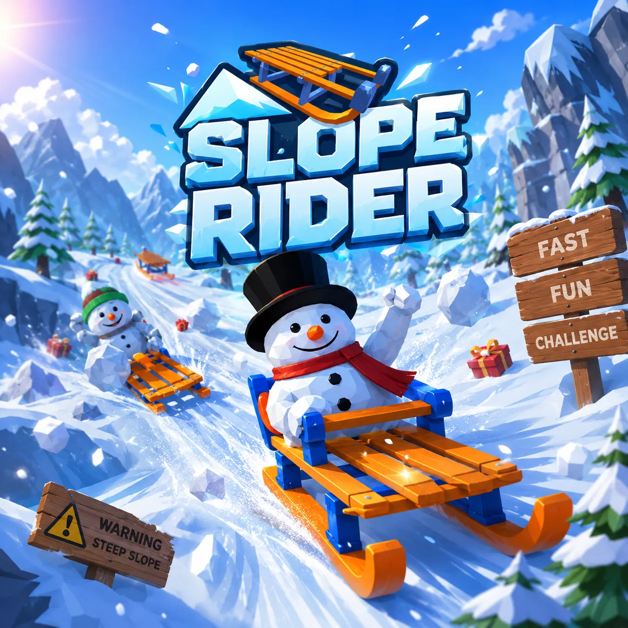 PLay Slope Rider now!